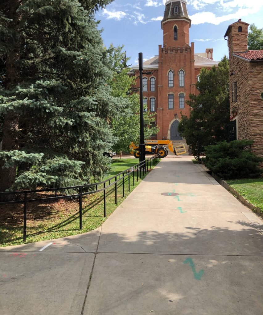 Cell tower University of Colorado Boulder, Campus Small Cells